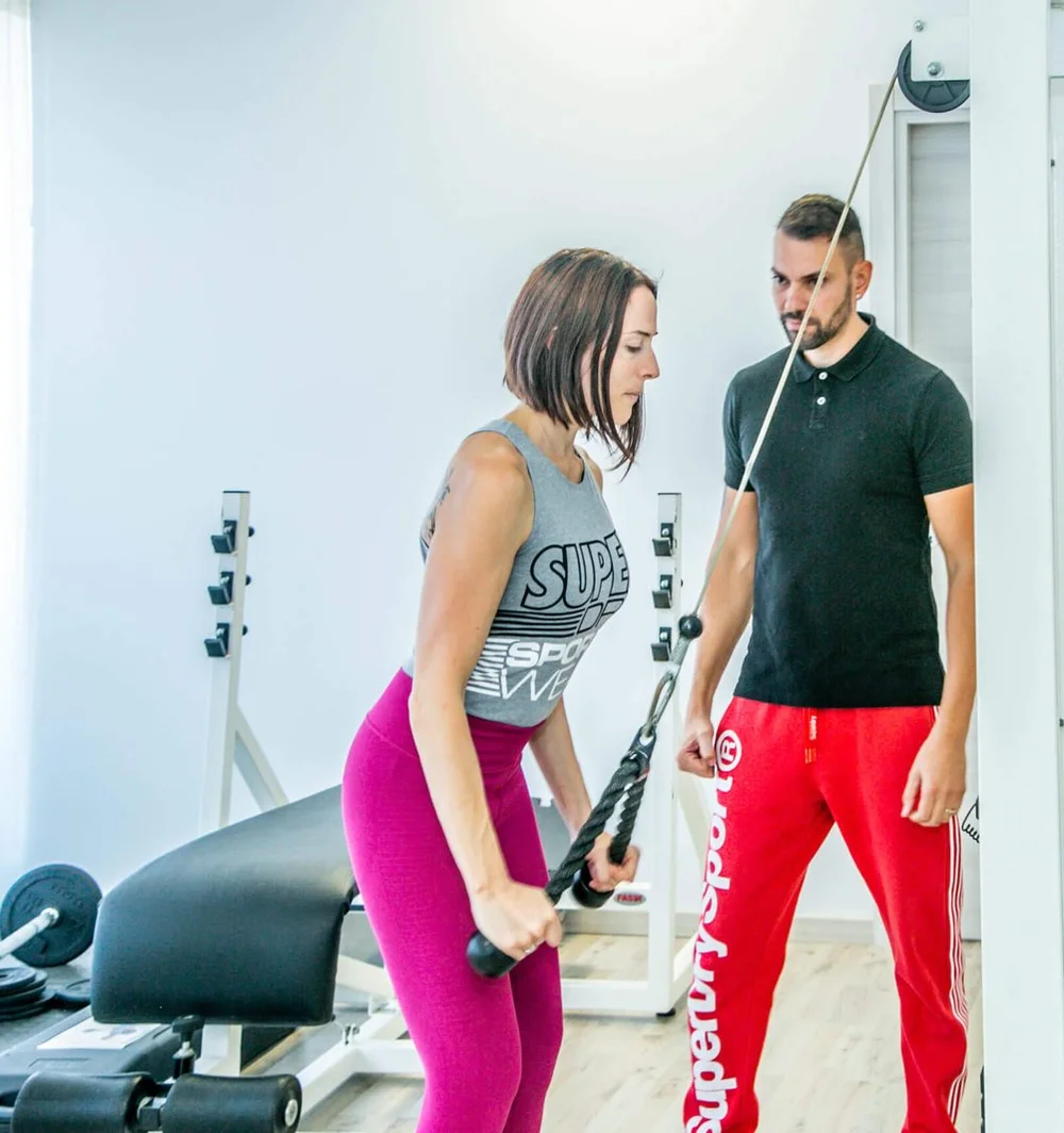 Personal training con Emanuele nello studio Mindful Movement di Massagno